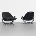 Paul Tuttle   Anaconda lounge chairs pair