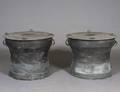 PAIR OF SHAN BRONZE RAIN DRUMS