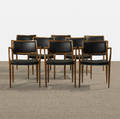 Niels O Mller   dining chairs set of eight