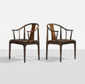 Hans J Wegner   Chinese chairs pair