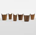 PS Heggen   wastepaper baskets set of six