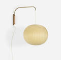 George Nelson  Associates   Bubble wall lamp