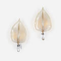 Murano   sconces pair