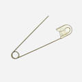 Curtis Jere attribution   monumental safety pin