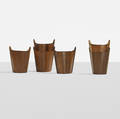 PS Heggen   Oval wastepaper baskets set of six