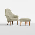 Kerstin HorlinHolmquist   Adam chair and Fig Leaf ottoman