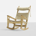 Hans J Wegner   rocking chair model GE673