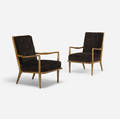 TH RobsjohnGibbings   lounge chairs model 1716 pair