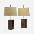 Sergio Rodrigues   table lamps pair