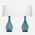 Ercole Barovier   Neolitico table lamps pair