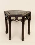 Small Chinese Marble Top Side Table