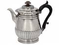 GEORGE III STERLING SILVER HOT WATER POT