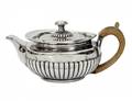 GEORGE III STERLING SILVER TEA POT