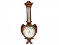 OAK ANEROID BAROMETERTHERMOMETER