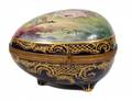 SEVRES PORCELAIN EGG FORM BOX