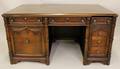 Carved Oak Gothic Style Desk
