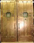 Pair of Large Bronze Doors