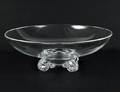 STEUBEN CRYSTAL LOW FOOTED BOWL