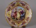 CONTINENTAL PORCELAIN CABINET PLATE