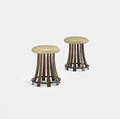 Edward Wormley   Toad Stool stools pair