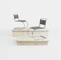 Ludwig Mies van der Rohe   MR10 chairs pair