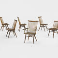 George Nakashima   New Chairs set of six