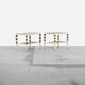 Gio Ponti and Cristina Longo   customized occasional tables pair