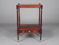 GEORGE III STYLE MAHOGANY SIDE TABLE
