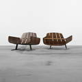 Jorge Zalszupin   lounge chairs pair