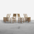 Charlotte Perriand   dining chairs set of eight