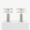 Charles Hollis Jones   Edison table lamps pair