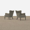 Frits Henningsen   armchairs pair
