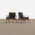 Finn Juhl   lounge chairs model 133 pair