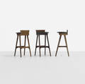 Erik Buck   bar stools set of three