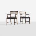 Ole Wanscher   armchairs pair