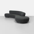 Vladimir Kagan   Serpentine sofa