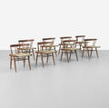 George Nakashima   GrassSeated chairs set of eight