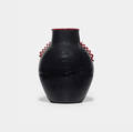 Napoleone Martinuzzi attribution   Rosso e Nero vase