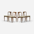 Johannes Andersen   dining chairs set of four