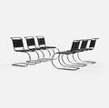 Ludwig Mies van der Rohe   MR10 chairs set of six