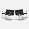 Ludwig Mies van der Rohe   Brno chairs set of four
