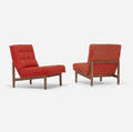 Florence Knoll   lounge chairs pair