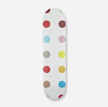 Damien Hirst   Dot 5 skateboard deck