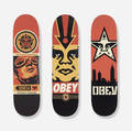 Shepard Fairey   skateboard decks set of three