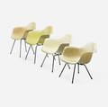 Charles and Ray Eames   armchairs set of four