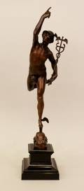 A French Bronze Figure of Mercury