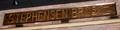 Stephensen Bros Long Wooden Sign