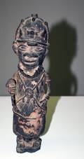 317 AFRICAN BENIN IRON STATUE