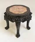 Chinese Carved Hardwood Stand