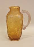 Daum Nancy Cameo Glass Pitcher